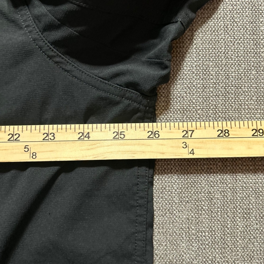 Duluth Trading Co Button Down Mens XL Tall Black Untucked Ripstop Ventilated - Picture 4 of 6